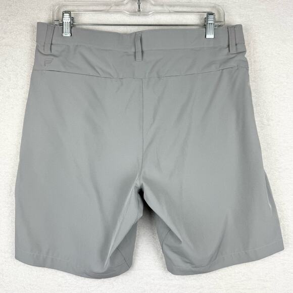 Fabletics The Only Short 8" In Shadow Grey Size M Athleisure Business Casual - Picture 12 of 16